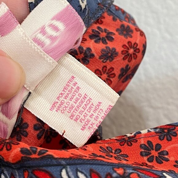 Anthropologie Boemo Double V Neck Cap Sleeve Floral Boho Kaftan Maxi Dre… - Picture 7 of 8